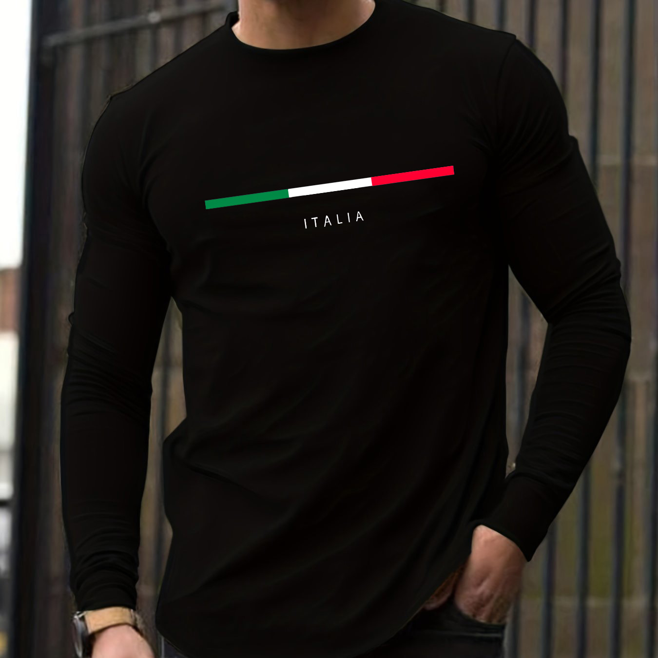 Men'S Fashion T Shirts - T-shirt décontracté polyvalent pour homme, 100