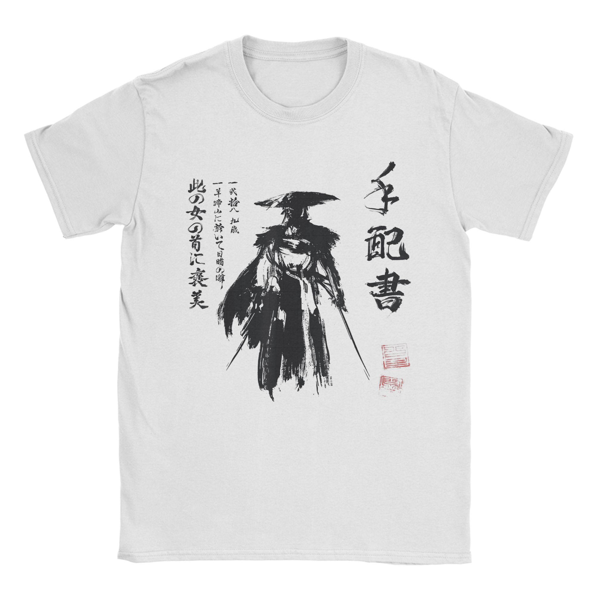 Poster Men Fashion - Fantôme de Yotei Atsu croquis en