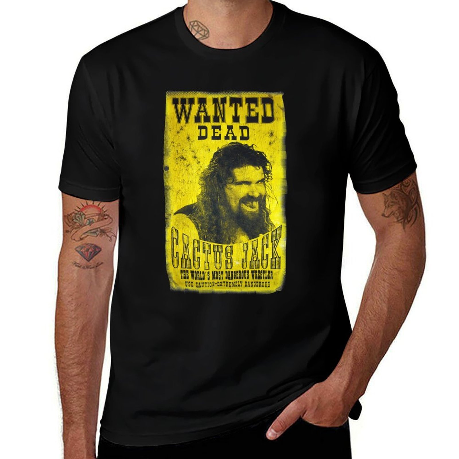 Poster Men Fashion - Cactus Jack affiche T-Shirt essentiel noir