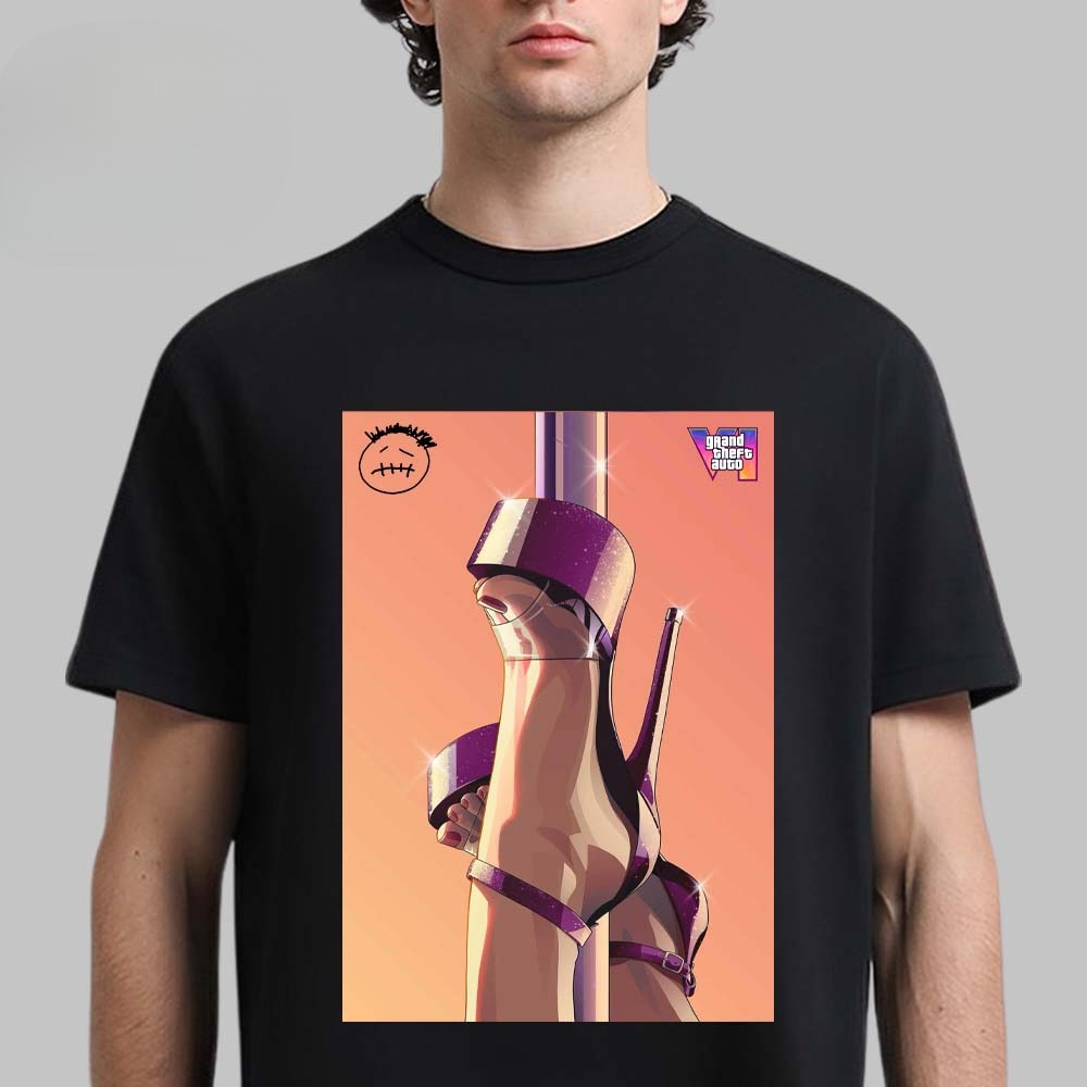 Poster Men Fashion - T-shirt graphique avec affiche de pole