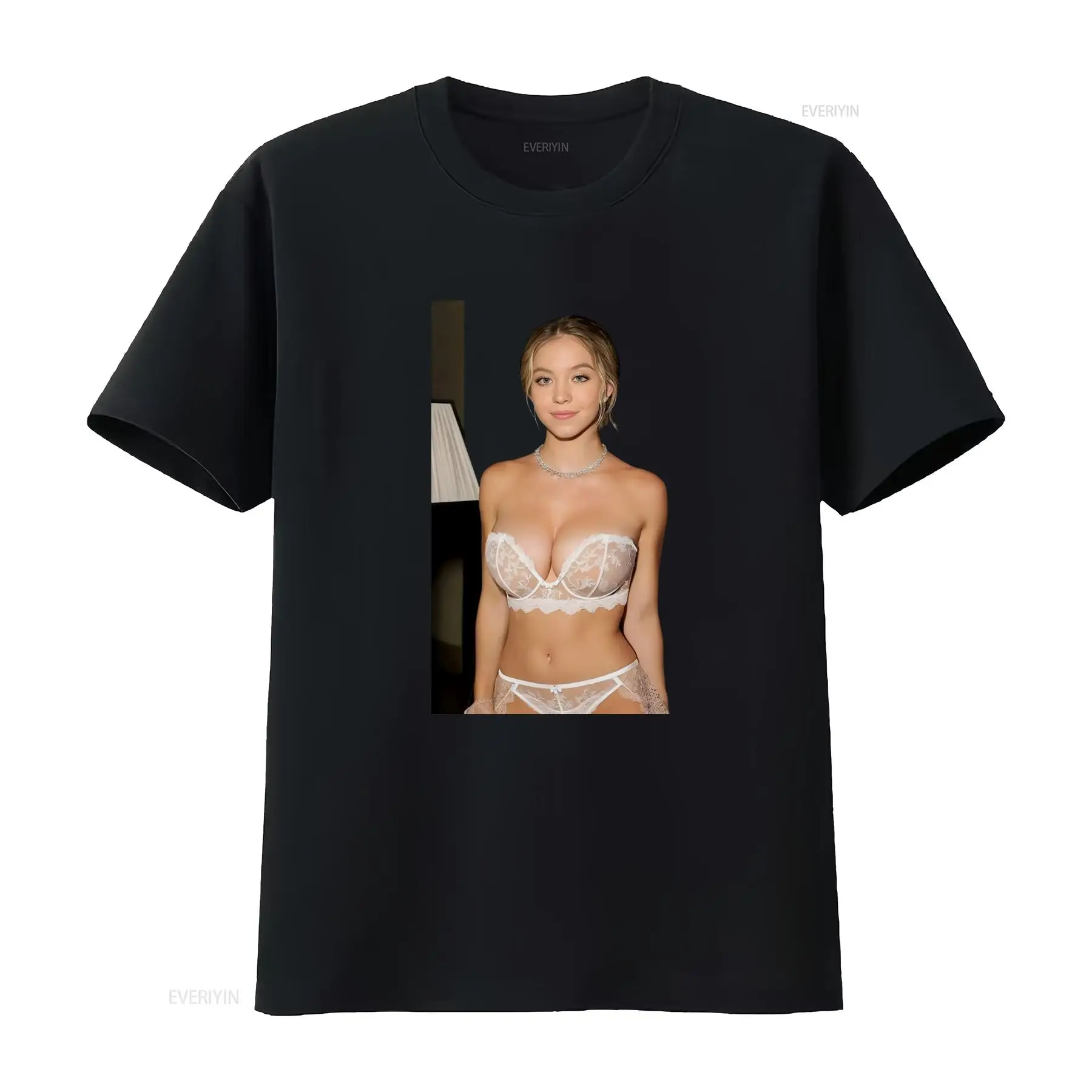 Men'S Fashion Sydney - T-shirt inspiré de Sydney Sweeney, élégant