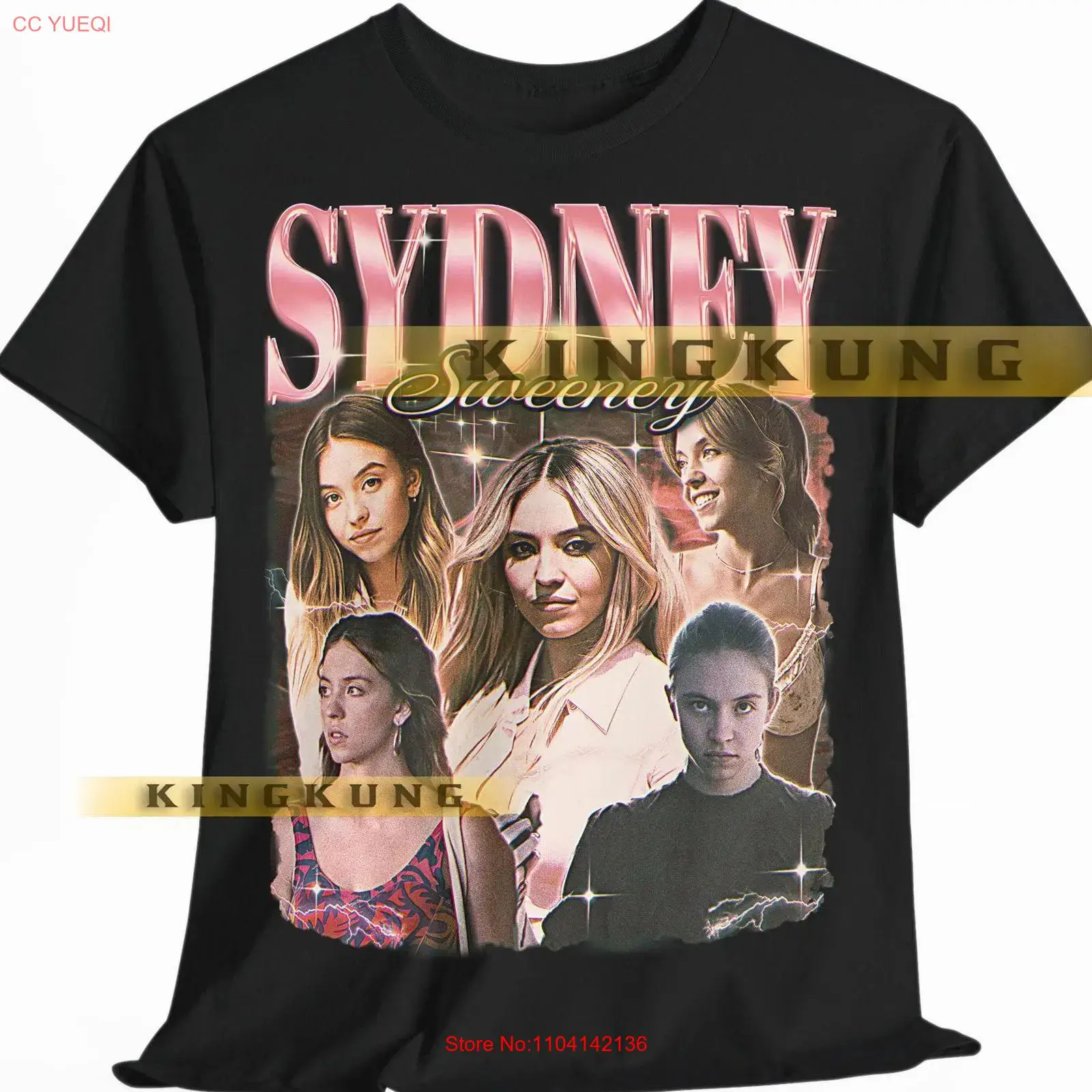 T-shirt SYDNEY SWEENEY Vintage - Men'S Fashion Sydney avis et prix