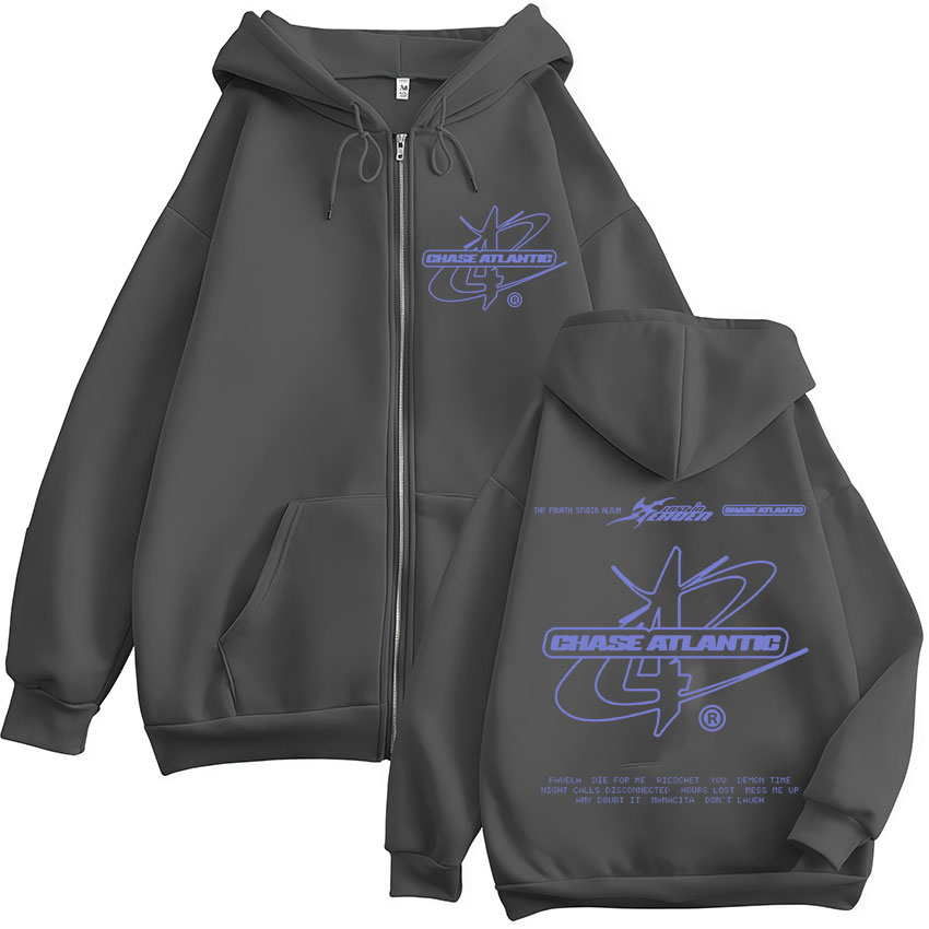 Sweat-shirt à capuche zippé im - Mens Fashion Zip Up Hoodies avis et prix