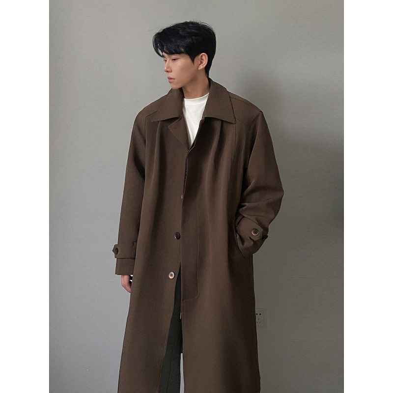Manteau long minimaliste à bou - Men'S Fashion X avis et prix