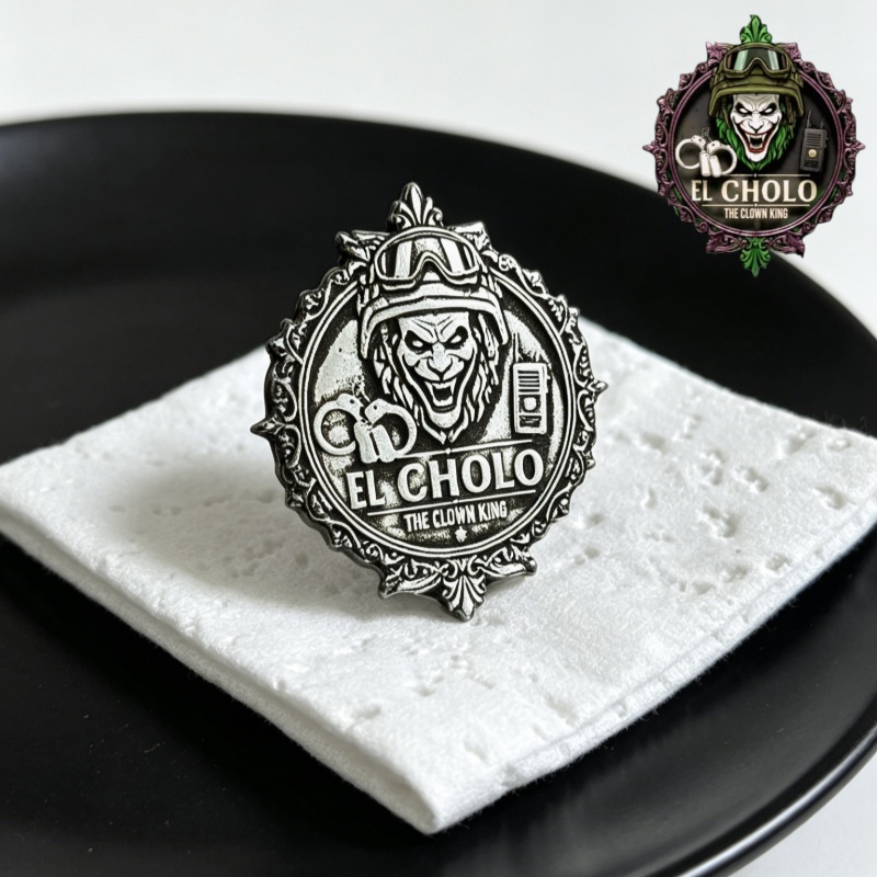 Broche personnalisée avec logo - Men'S Fashion With Hat avis et prix
