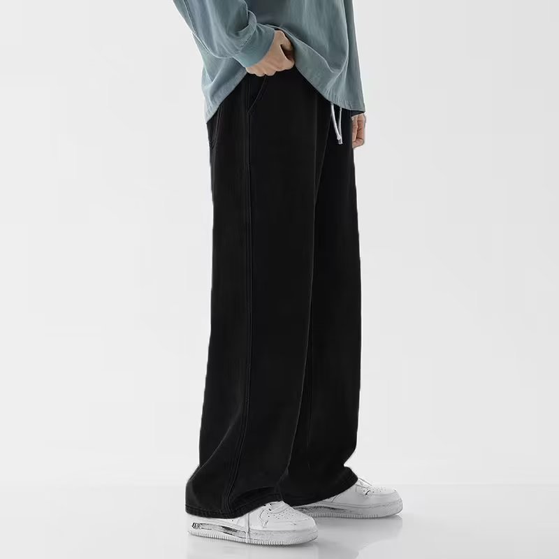 Jeans amples décontractés pour - Men'S Fashion Grey Jeans avis et prix