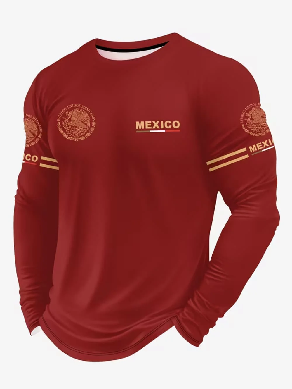 T-shirt imprimé aigle du Mexiq - Men'S Fashion T Shirts avis et prix