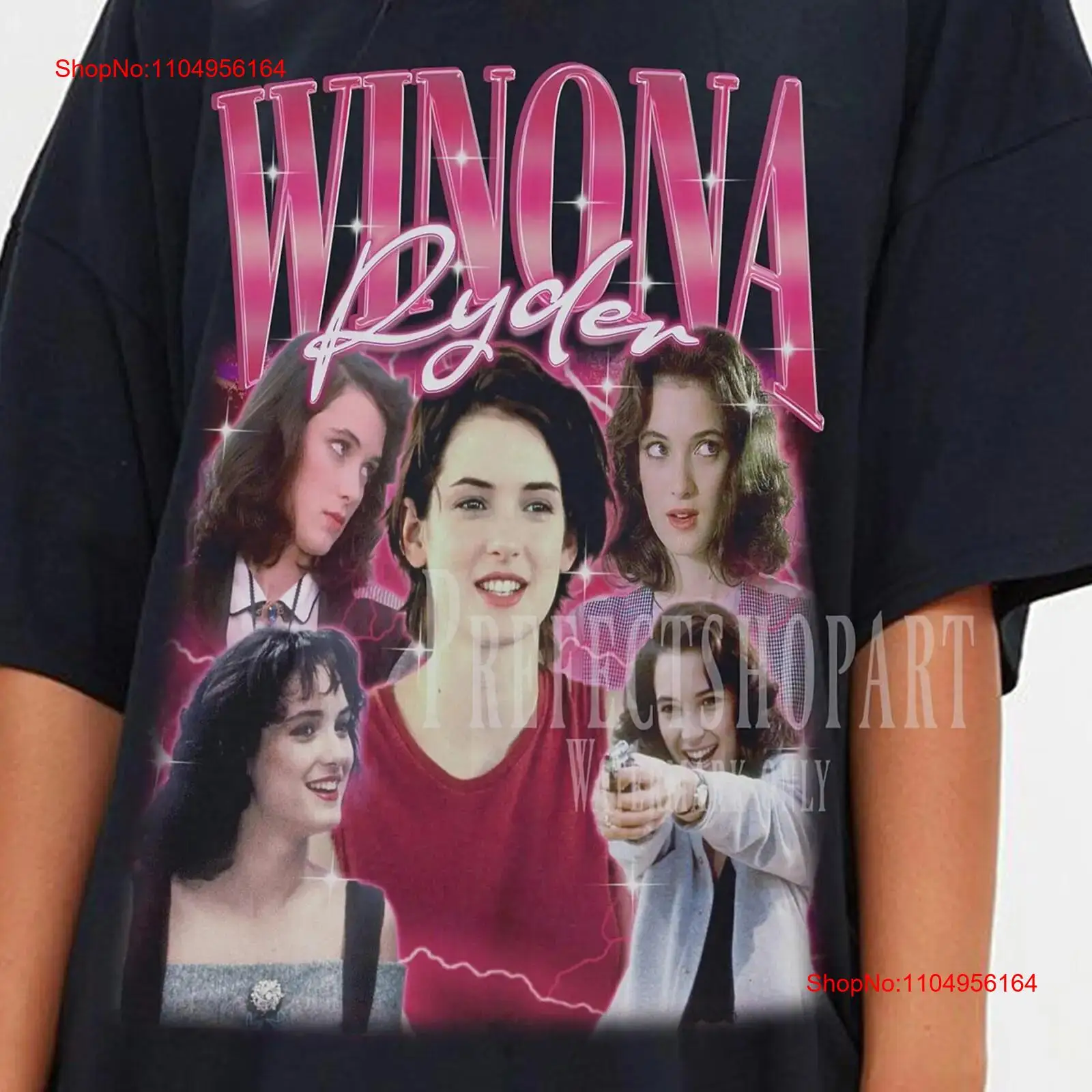 Winona Ryder t-shirt Merch Fan - Poster Men Fashion avis et prix