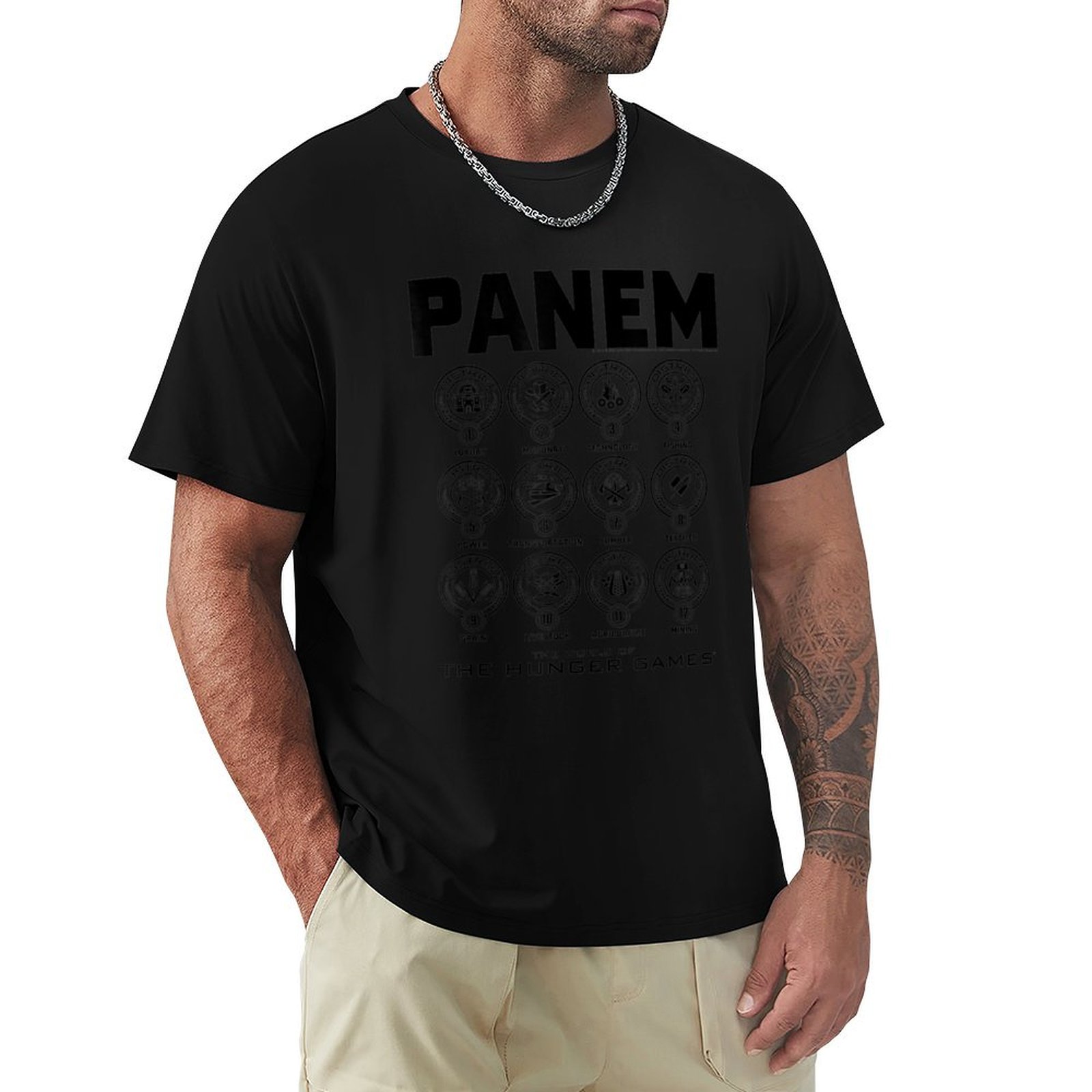 T-shirt rétro avec l’affiche p - Poster Men Fashion avis et prix