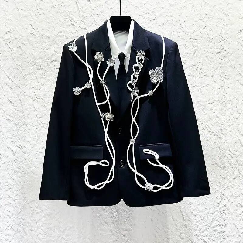 Blazer Homme ZD35 à Motif Flor - Men'S Fashion X avis et prix
